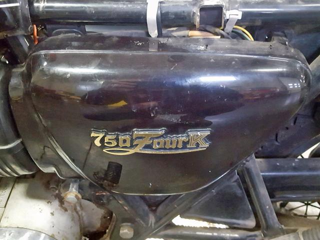 CB750K2706120 - 1977 HONDA 750 BLACK photo 13