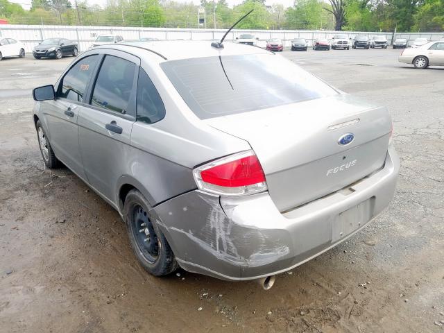 1FAHP34N08W279583 - 2008 FORD FOCUS S/SE  photo 3