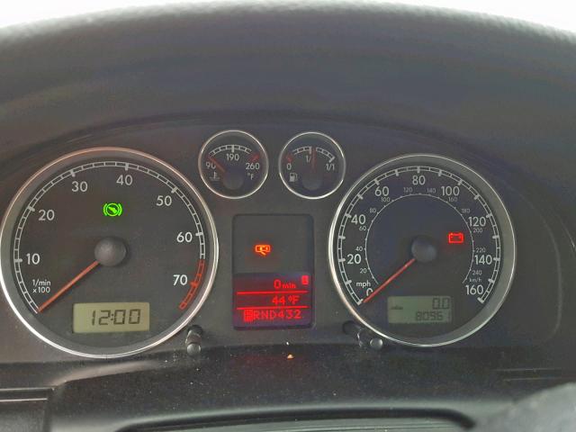 WVWTH63B21E158818 - 2001 VOLKSWAGEN PASSAT GLX 白色 照片 8