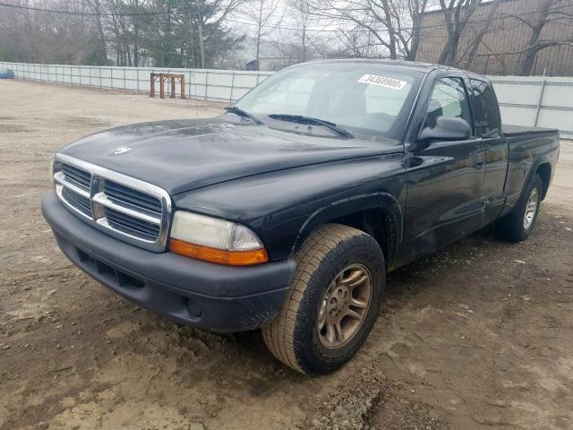 1D7GL12K04S540314 - 2004 DODGE DAKOTA SXT  photo 2