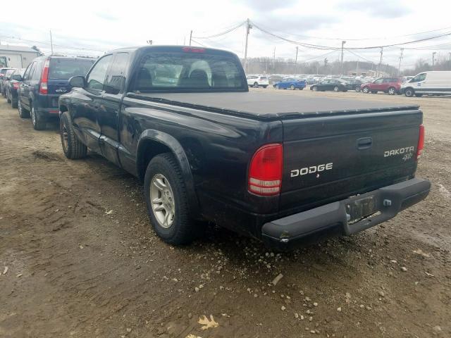 1D7GL12K04S540314 - 2004 DODGE DAKOTA SXT  photo 3