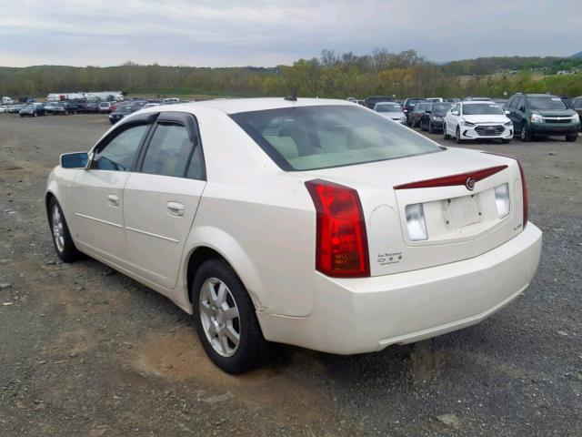 1G6DP577060101306 - 2006 CADILLAC CTS HI FEA WHITE photo 3