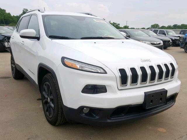 1C4PJLCB4GW272455 - 2016 JEEP CHEROKEE L WHITE photo 1