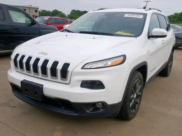 1C4PJLCB4GW272455 - 2016 JEEP CHEROKEE L WHITE photo 2