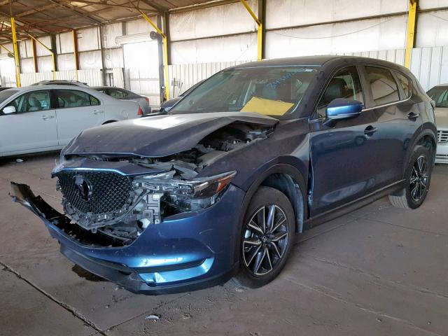 JM3KFACM4J0306848 - 2018 MAZDA CX-5 TOURI BLUE photo 2