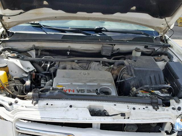 JTEDP21A660116274 - 2006 TOYOTA HIGHLANDER WHITE photo 7