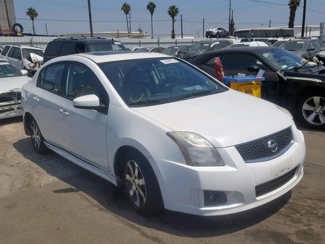 3N1AB6AP4CL608157 - 2012 NISSAN SENTRA 2.0 WHITE photo 1