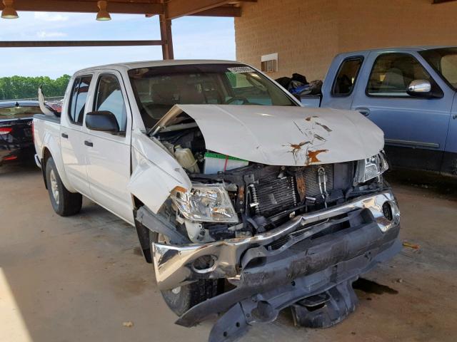 1N6AD07U19C404158 - 2009 NISSAN FRONTIER C WHITE photo 1