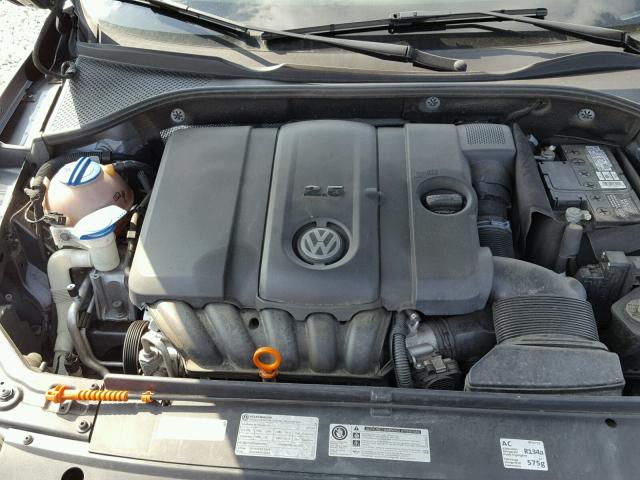 1VWBP7A34DC079390 - 2013 VOLKSWAGEN PASSAT SE GRAY photo 7