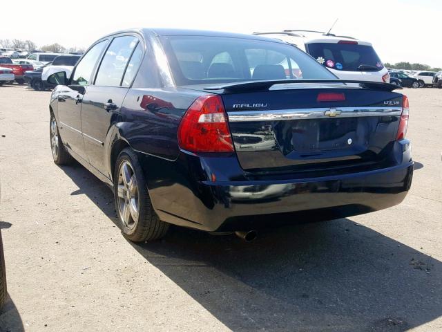 1G1ZU57N47F297767 - 2007 CHEVROLET MALIBU LTZ 黑色 照片 3