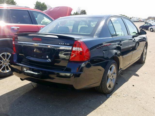 1G1ZU57N47F297767 - 2007 CHEVROLET MALIBU LTZ 黑色 照片 4