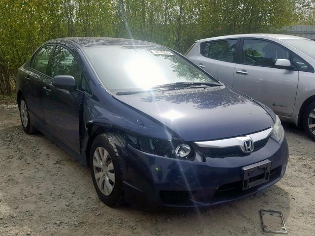 19XFA1F34AE020825 - 2010 HONDA CIVIC VP BLUE photo 1