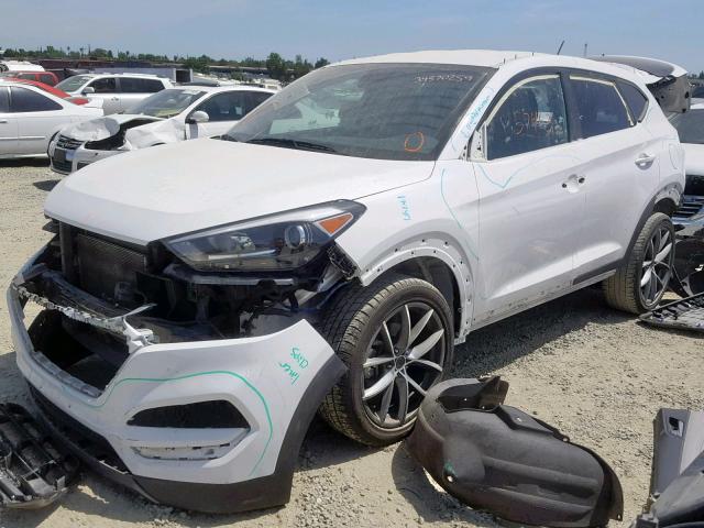 KM8J33A23GU263109 - 2016 HYUNDAI TUCSON LIM WHITE photo 2