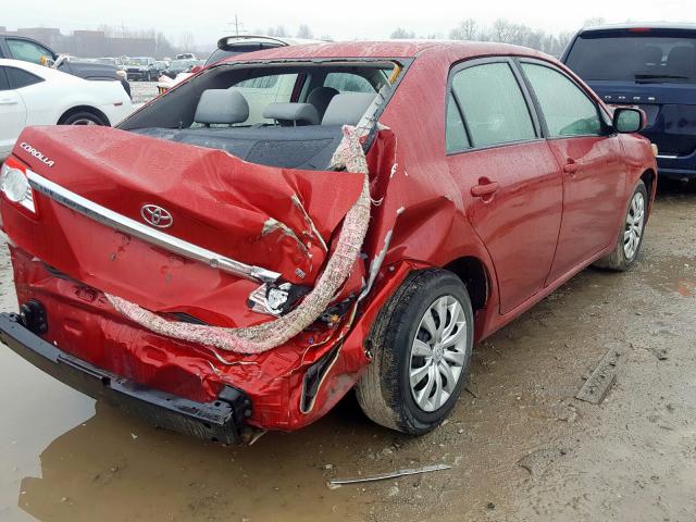 2T1BU4EE4DC056818 - 2013 TOYOTA COROLLA BASE  photo 4