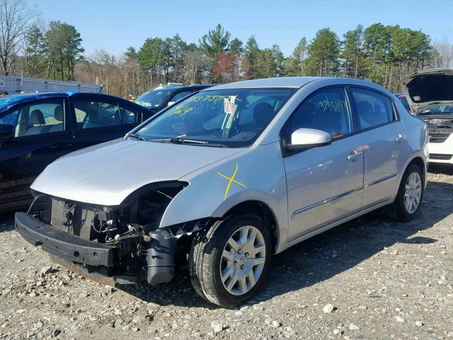 3N1AB6AP9CL751959 - 2012 NISSAN SENTRA 2.0 SILVER photo 2