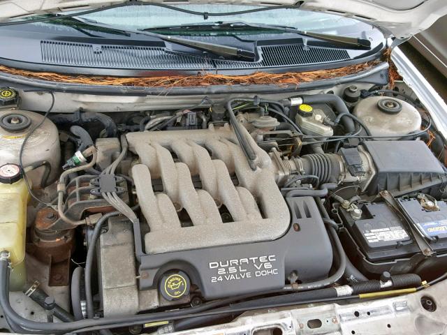 1MEFM66L3XK617814 - 1999 MERCURY MYSTIQUE L SILVER photo 7