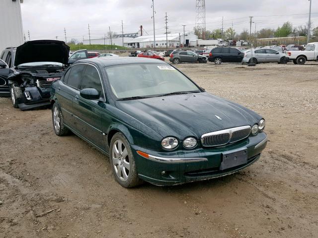 SAJEA51C54WE17758 - 2004 JAGUAR X-TYPE 3.0 GREEN photo 1