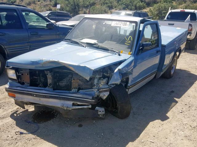 1GTBS14R0H8503011 - 1987 GMC S TRUCK S1 BLUE photo 2