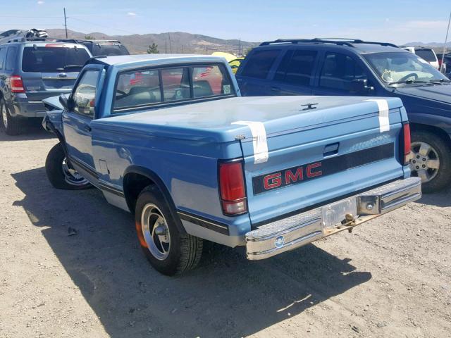 1GTBS14R0H8503011 - 1987 GMC S TRUCK S1 BLUE photo 3