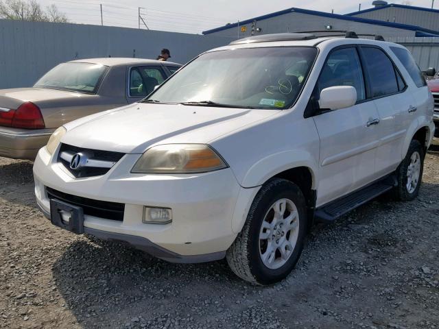 2HNYD188X4H535131 - 2004 ACURA MDX TOURIN WHITE photo 2