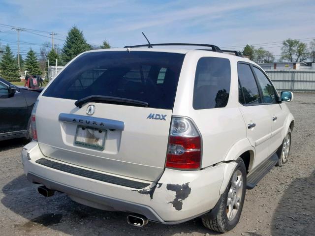 2HNYD188X4H535131 - 2004 ACURA MDX TOURIN WHITE photo 4