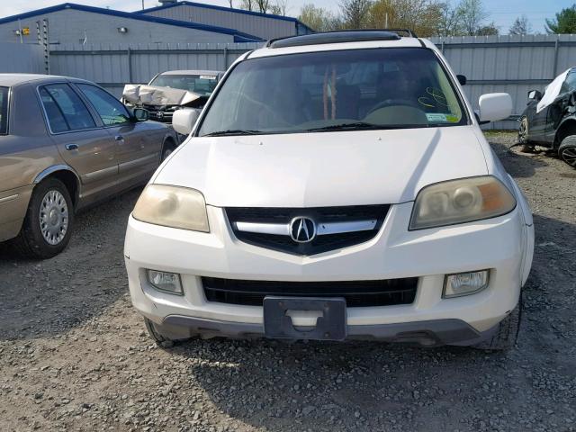 2HNYD188X4H535131 - 2004 ACURA MDX TOURIN WHITE photo 9