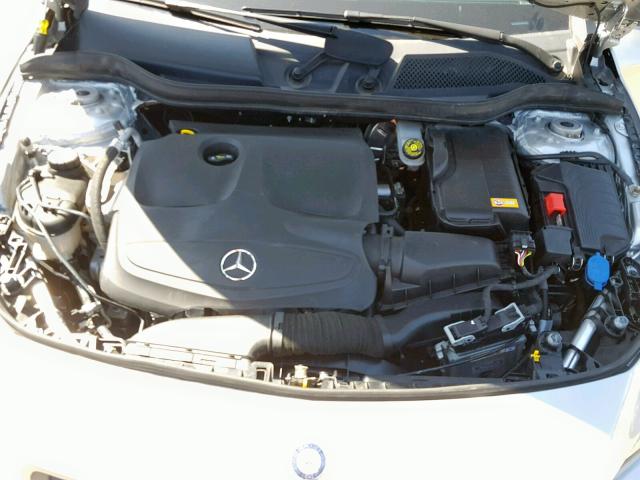 WDDSJ4EB2GN301217 - 2016 MERCEDES-BENZ CLA 250 SILVER photo 7