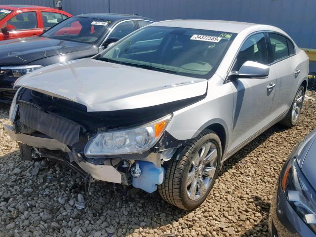 1G4GC5ED5BF292576 - 2011 BUICK LACROSSE C SILVER photo 2