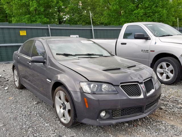 6G2EC57Y19L186527 - 2009 PONTIAC G8 GT GRAY photo 1