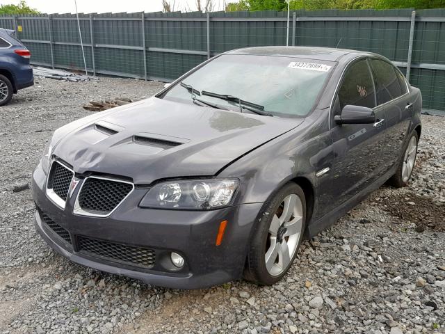 6G2EC57Y19L186527 - 2009 PONTIAC G8 GT GRAY photo 2