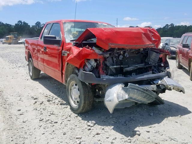 1FTFX1CF3EKE67954 - 2014 FORD F150 SUPER RED photo 1