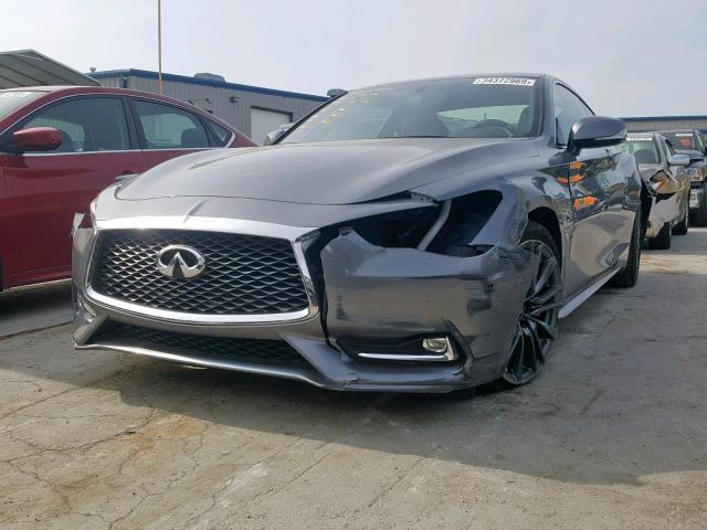 JN1FV7EK8HM610136 - 2017 INFINITI Q60 RED SP GRAY photo 2