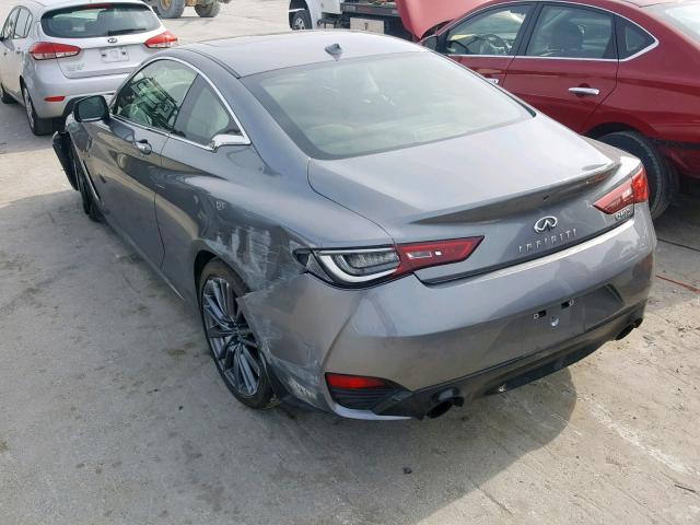 JN1FV7EK8HM610136 - 2017 INFINITI Q60 RED SP GRAY photo 3