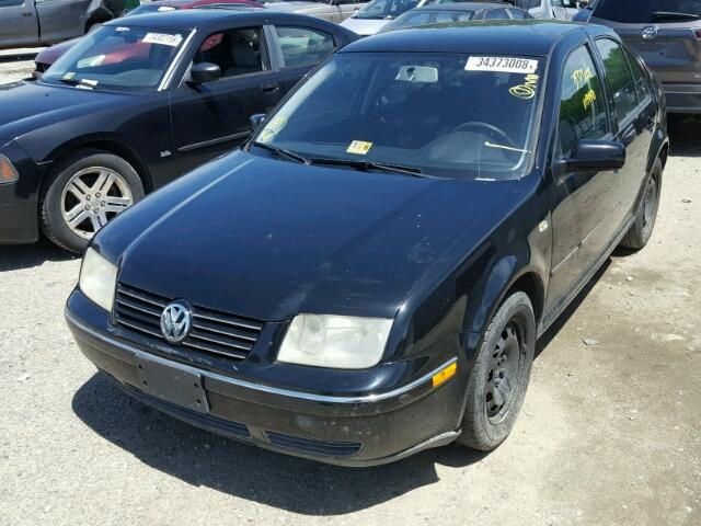 3VWRK69M24M126046 - 2004 VOLKSWAGEN JETTA GL BLACK photo 2