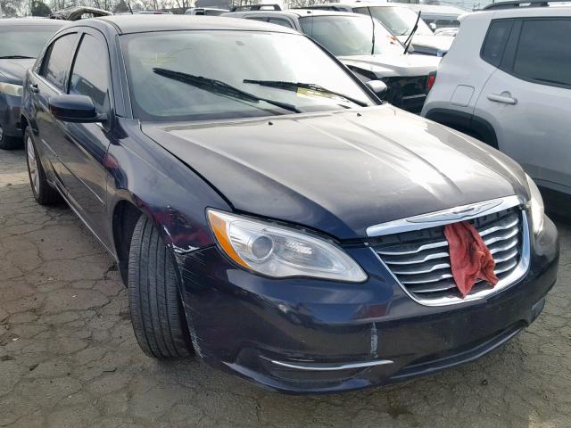 1C3CCBBB4CN183672 - 2012 CHRYSLER 200 TOURIN BLUE photo 1