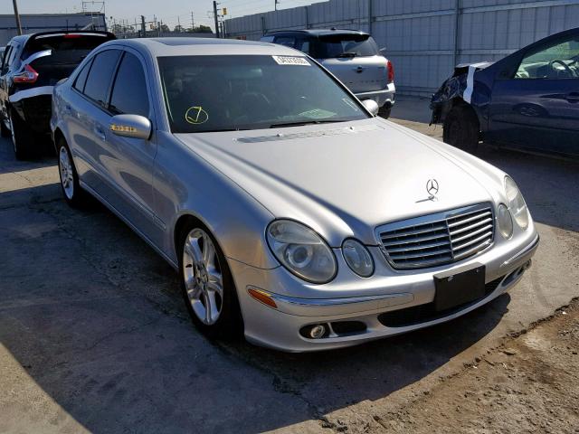 WDBUF56J96A950131 - 2006 MERCEDES-BENZ E 350 SILVER photo 1