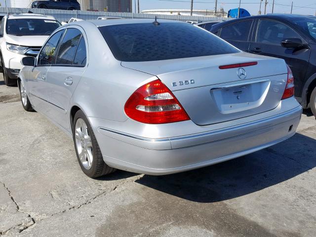 WDBUF56J96A950131 - 2006 MERCEDES-BENZ E 350 SILVER photo 3