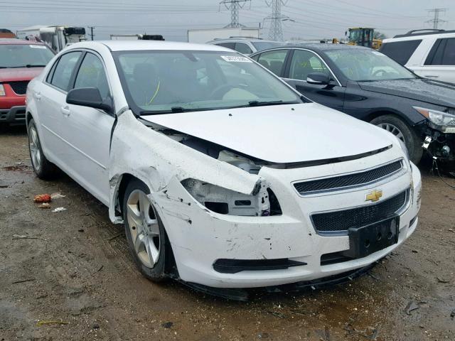 1G1ZB5E01CF193521 - 2012 CHEVROLET MALIBU LS WHITE photo 1