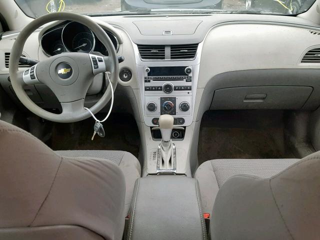 1G1ZB5E01CF193521 - 2012 CHEVROLET MALIBU LS WHITE photo 9