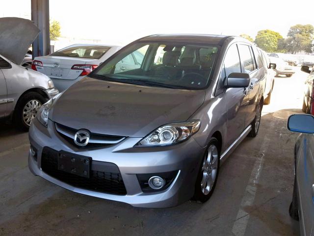 JM1CR2WL8A0359789 - 2010 MAZDA 5 SILVER photo 2