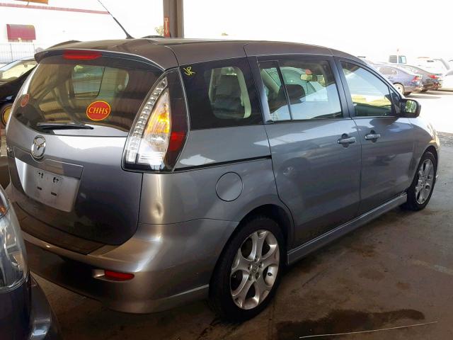 JM1CR2WL8A0359789 - 2010 MAZDA 5 SILVER photo 4