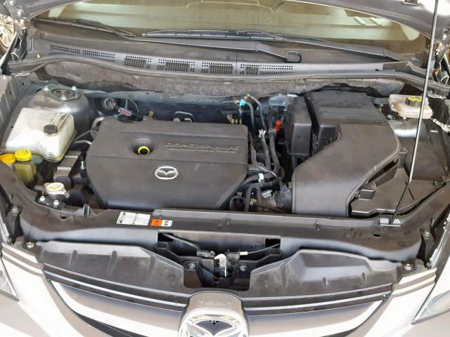 JM1CR2WL8A0359789 - 2010 MAZDA 5 SILVER photo 7