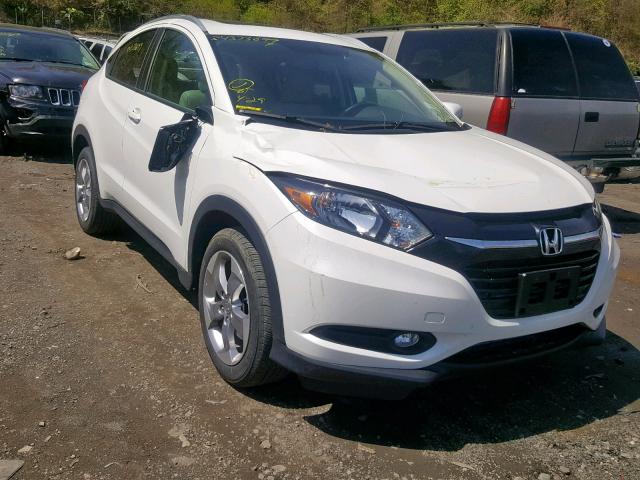 3CZRU6H72HM726378 - 2017 HONDA HR-V EXL WHITE photo 1