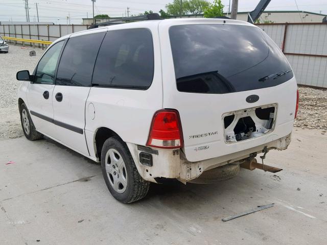 2FMZA51686BA28202 - 2006 FORD FREESTAR S WHITE photo 3