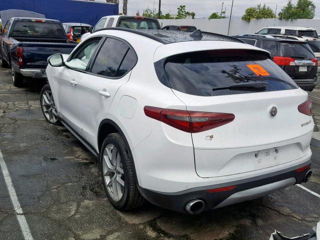 ZASFAKPN3J7B90378 - 2018 ALFA ROMEO STELVIO SP WHITE photo 3