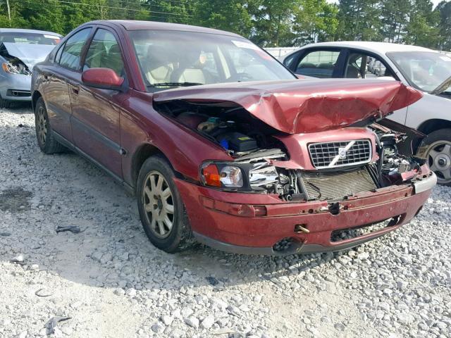 YV1RS61R622115995 - 2002 VOLVO S60 BURGUNDY photo 1