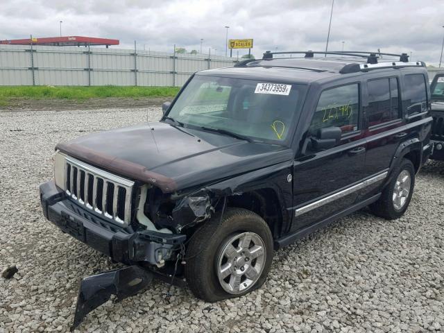 1J8HG58N66C338823 - 2006 JEEP COMMANDER 黑色 照片 2