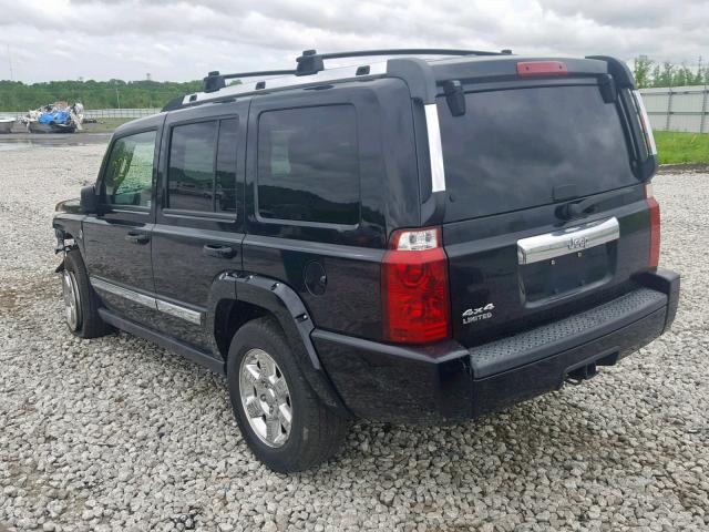 1J8HG58N66C338823 - 2006 JEEP COMMANDER 黑色 照片 3