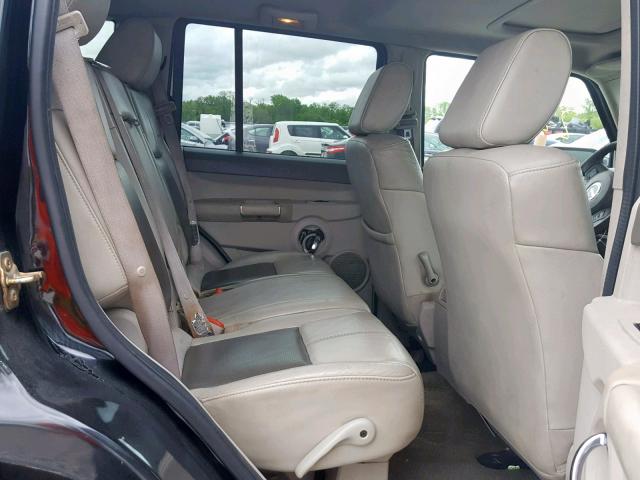 1J8HG58N66C338823 - 2006 JEEP COMMANDER 黑色 照片 6