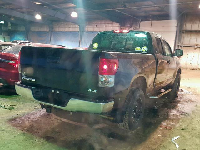 5TFBV54147X017248 - 2007 TOYOTA TUNDRA DOU BLACK photo 4